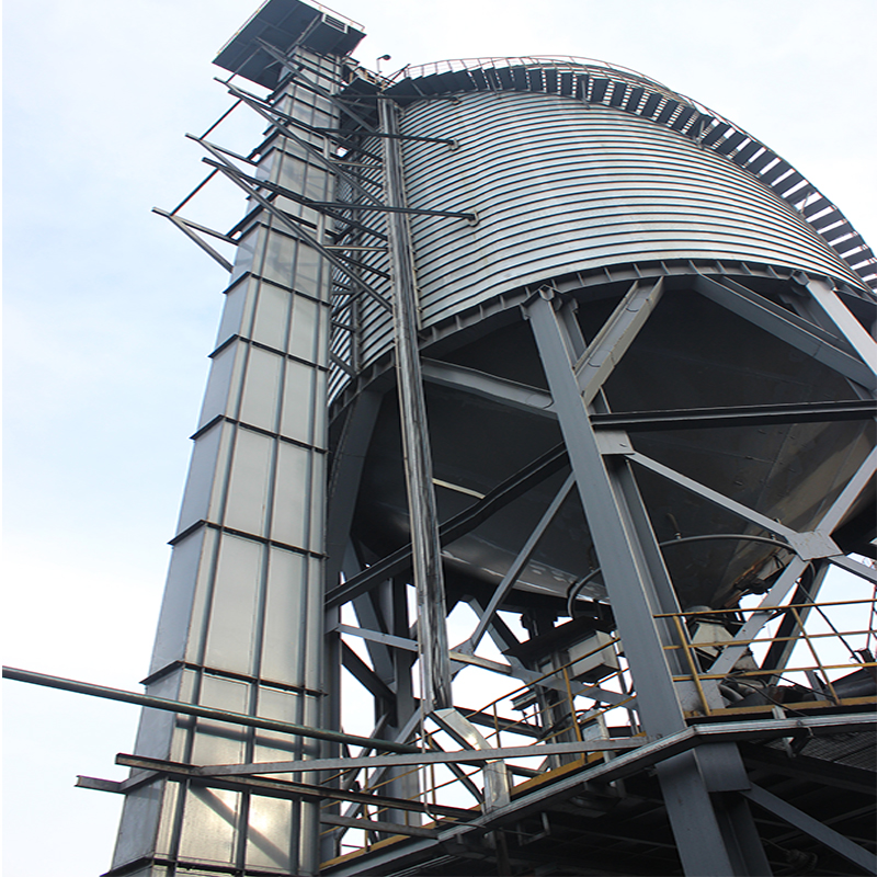 Elevador de cangilones de correa de sulfato de amonio de la industria química