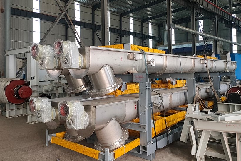 transportador de tornillo de lodo