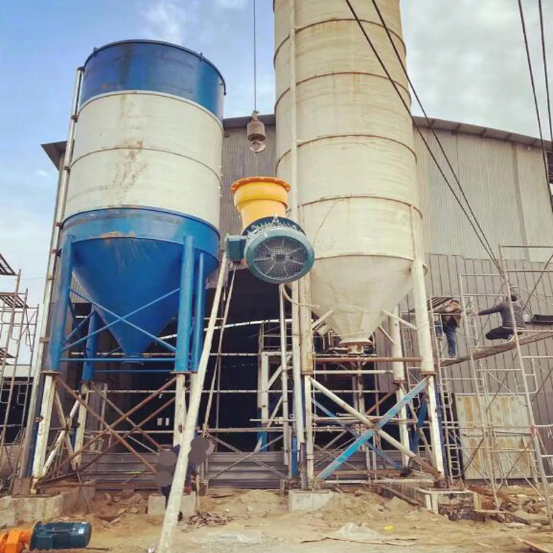 Transportador de tornillo de hormigón de silo de cemento inclinado