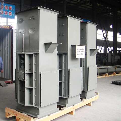 Elevador de cangilones de correa de sulfato de amonio de la industria química