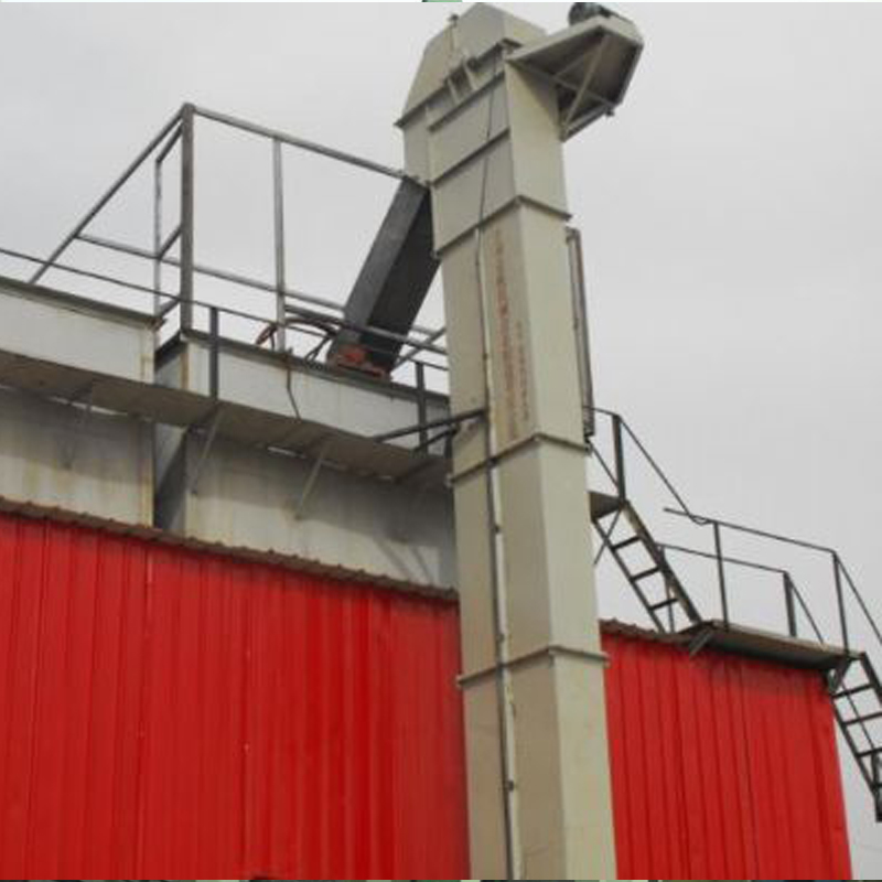 Buen rendimiento de sellado, elevador de cangilones con cadena de anillo en polvo de piedra