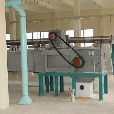 Transportador de maíz de disposición flexible