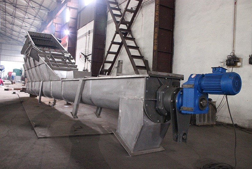 alimentador de tornillo de acero inoxidable